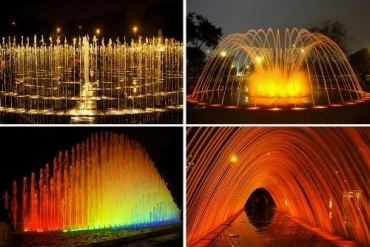 Parque de las aguas en la Ciudad de Lima 